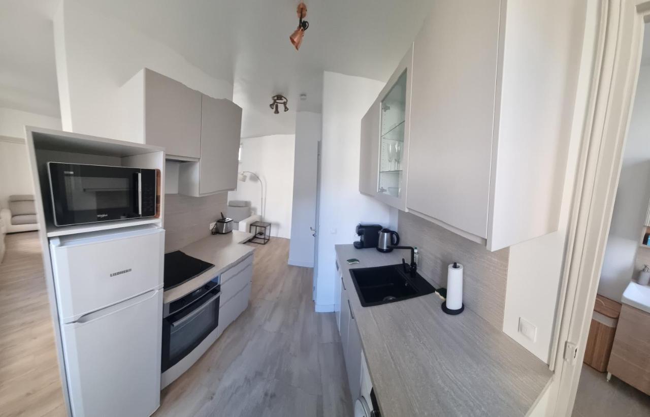 Appartement Luxueux Dans Maison Bourgeoise Parisienne Levallois-Perret Exterior foto